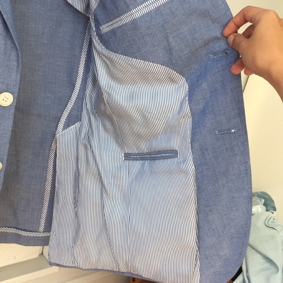 Tommy Hilfiger light blue blazer - Picture 4 of 7